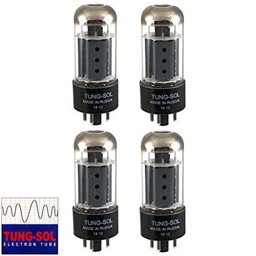  ١   ͢ Brand New Tung-Sol Reissue 7591A Plate Current Matched Quad (4) Vacuum Tubes ١   ͢