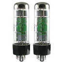 真空管 ギター・ベース アンプ 海外 輸入 New Current Matched Pair (2) Electro-Harmonix EL34 Small B...