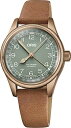 マイルス 腕時計 オリス レディース Oris Big Crown Bronze Pointer Date Automatic Green Dial Ladies Watch 01 754 7749 3167-07 5 17 66BR腕時計 オリス レディース