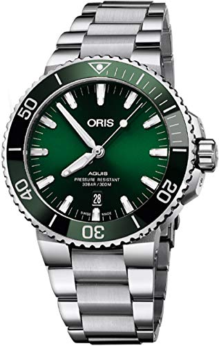 腕時計 オリス メンズ Oris Aquis Date Green Dial 43.5mm Steel Men's Watch - Reference: 01 733 7730 4157-07 8 24 05PEB腕時計 オリス メンズ