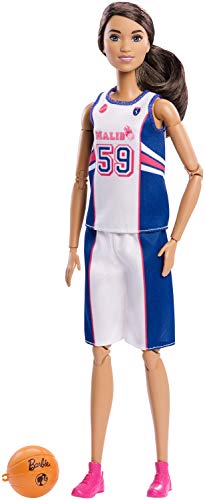 バービー バービー人形 バービーキャリア バービーアイキャンビー 職業 Barbie Made to Move Doll, Tall Basketball Player, with Extra Flexibilityバービー バービー人形 バービーキャリア バービーアイキャンビー 職業