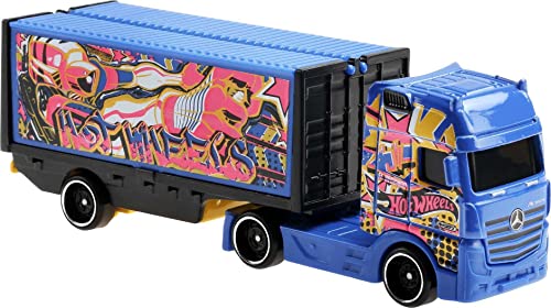 ホットウィール マテル ミニカー ホットウイール Hot Wheels Trackin 039 Trucks, 1:64 Scale Toy Racing Rig 1 Toy Car for On and Off Track Play (Styles May Vary)ホットウィール マテル ミニカー ホットウイール