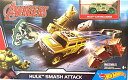 ホットウィール Hot Wheels マーベル MARVEL アベンジャーズ ハルク スマッシュアタック ハルクカーつき おもちゃ プレイセット ビークル ミニカー