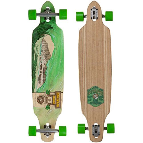 9 󥰥ȥܡ ܡ ǥ ꥫľ͢ Sector 9 Green Wave Lookout II Drop-Thru Bamboo Complete Downhill Longboard Skateboard - 9.6