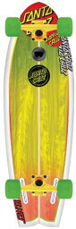 ロングスケートボード スケボー 海外モデル 直輸入 11111855 Santa Cruz Skate Land Shark Rasta Sk8 Complete Skate Boards, 8.8 x 27.7-Inchロングスケートボード スケボー 海外モデル 直輸入 11111855