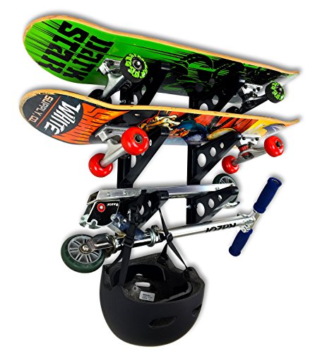Хåѥå ܡ ȥܡ ǥ ľ͢ FBA_SYB-DKSkate StoreYourBoard Skateboard Rack, 3 Board Wall Storage Mount, Home and GarageХåѥå ܡ ȥܡ ǥ ľ͢ FBA_SYB-DKSkate