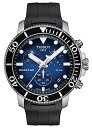 腕時計 ティソ メンズ Tissot Men's Seastar 660/1000 Stainless Steel Casual Watch Black T1204171704100腕時計 ティソ メンズ その1