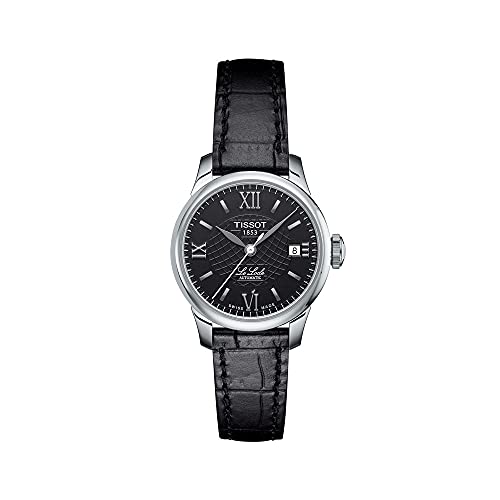 ティソ 腕時計 ティソ レディース Tissot Womens Le Locle 316L Stainless Steel case Swiss Automatic Watch, Black, Leather, 12 (T41112357)腕時計 ティソ レディース