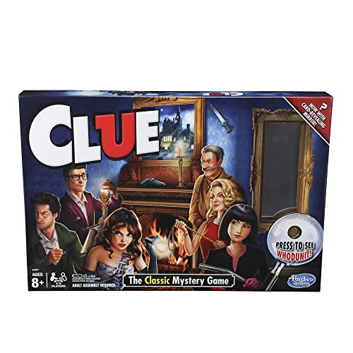 ボードゲーム 英語 アメリカ 海外ゲーム Hasbro Gaming Clue Game, Mystery Board Game, 2-6 Players, 8+ Years (Amazon Exclusive)ボードゲーム 英語 アメリカ 海外ゲーム