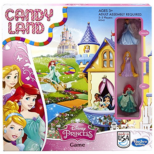ボードゲーム 英語 アメリカ 海外ゲーム Hasbro Gaming Candy Land Disney Princess Edition Preschool Board Game, 2-3 Players, Kids Easter Basket Stuffers or Family Gifts, Ages 3+ (Amazon Exclusive)ボードゲーム 英語 アメリカ 海外ゲーム