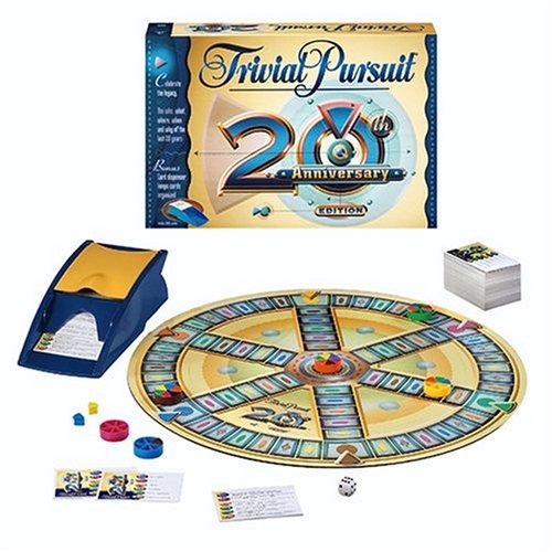 ボードゲーム 英語 アメリカ 海外ゲーム Hasbro Games Trivial Pursuit 20th Anniversaryボードゲーム 英語 アメリカ 海外ゲームのサムネイル