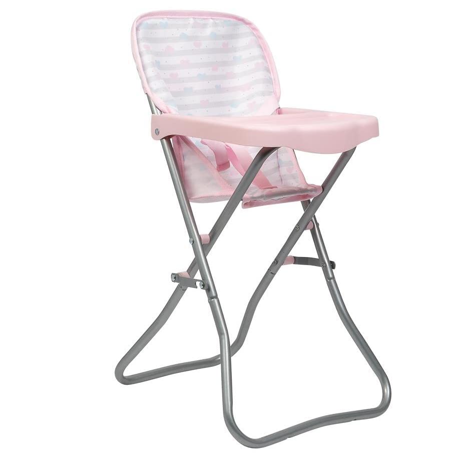 アドラ 赤ちゃん人形 ベビー人形 リアル Adora Durable Pastel Pink Hearts Baby Doll High Chair 20.5” Suits Most Stuffed Animals, Plush Toys, and Dolls up to 16 inches for Ages 3 and Upアドラ 赤ちゃん人形 ベビー人形 リアル