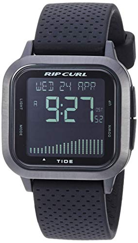腕時計 リップカール メンズ サーファー サーフィン Rip Curl Men's Quartz Sport Watch with Silicone Strap, Black, 21.9 (Model: A1137MID1SZ)腕時計 リップカール メンズ サーファー サーフィン