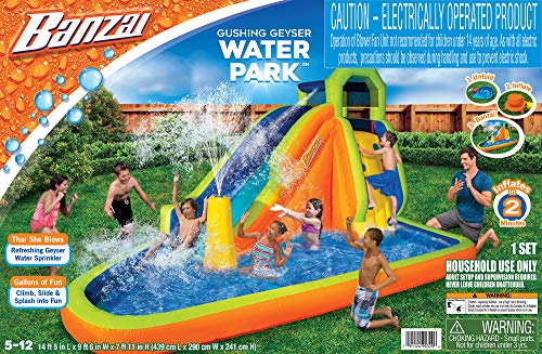 プール ビニールプール ファミリープール オーバルプール 家庭用プール 【送料無料】BANZAI Gushing Geyser Water Park - 173