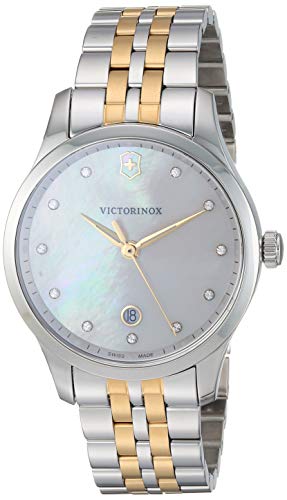 腕時計 ビクトリノックス スイス レディース，ウィメンズ Victorinox Women 039 s Alliance Swiss-Quartz Two-Tone-Stainless-Steel Strap, 16.1 Casual Watch (Model: 241831)腕時計 ビクトリノックス スイス レディース，ウィメンズ