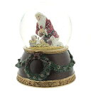 スノーグローブ 雪 置物 インテリア 海外モデル Kneeling Santa Baby Jesus 6 Inch Holiday Water Globe Plays Tune Silent Nightスノーグローブ 雪 置物 インテリア 海外モデル