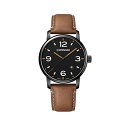 ウェンガー 腕時計（メンズ） 腕時計 ウェンガー スイス メンズ 腕時計 Wenger Men's Urban Metro Stainless Steel Swiss-Quartz Leather Strap, Brown, 21.8 Casual Watch (Model: 01.1741.134)腕時計 ウェンガー スイス メンズ 腕時計