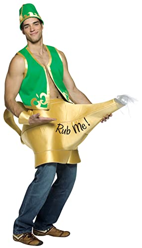 コスプレ衣装 コスチューム その他 Rasta Imposta mens Genie in the Lamp Adult Sized Costumes, Green, One Size USコスプレ衣装 コスチューム その他