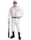 コスプレ衣装 コスチューム その他 Rasta Imposta Old Tyme Baseball Player Uniform and Hat, White, One Sizeコスプレ衣装 コスチューム その他
