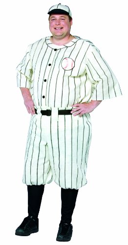 コスプレ衣装 コスチューム その他 Rasta Imposta Plus-Size Old Tyme Baseball Player, White, XX-Largeコスプレ衣装 コスチューム その他
