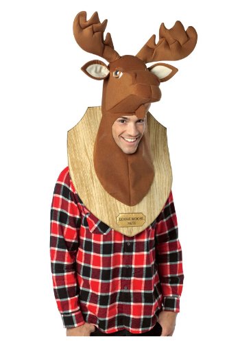 コスプレ衣装 コスチューム その他 Rasta Imposta Loose Moose Adult Trophy Head,Multi,One Sizeコスプレ衣装 コスチューム その他