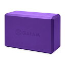 ヨガブロック フィットネス 05-59269 Gaiam Yoga Block - Supportive Latex-Free Eva Foam - Soft ...