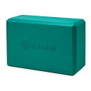 KubN tBbglX 05-61349 Gaiam Yoga Block - Supportive Latex-Free EVA Foam Soft Non-Slip Surface for Yoga, Pilates, Meditation, Lush TealKubN tBbglX 05-61349