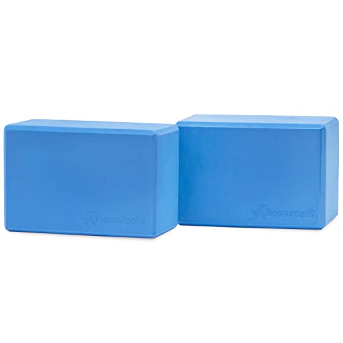 襬֥å եåȥͥ ps-2401-blocks-blue ProsourceFit Foam Yoga Blocks, High Density EVA Yoga Bricks 4x 6 x 9 (Set of 2)襬֥å եåȥͥ ps-2401-blocks-blue