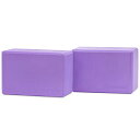 商品情報 商品名ヨガブロック フィットネス ps-2402-blocks-purple ProsourceFit Foam Yoga Blocks, High Density EVA Yoga Bricks 4”x 6” x 9” (Set...