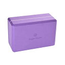 ヨガブロック フィットネス BL-FOAM-4-PURPLE Hugger Mugger 4 in. Foam Yoga Block (Purple)ヨガブロッ...