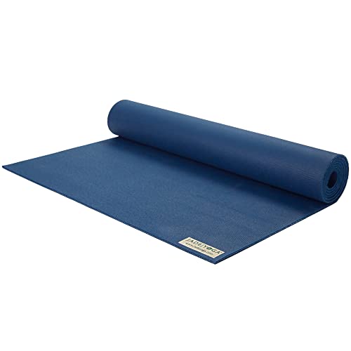 襬ޥå եåȥͥ 568MB Jade Fusion Yoga Mat, Luxurious Comfort & Sturdy Workout Mats for Home Gym, 68