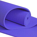 ヨガマット フィットネス YogaAccessories Extra Long 1/4'' Deluxe Yoga Mat - Purpleヨガマット フィット...