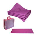 K}bg tBbglX YFM-ECEL-682C Khataland YoFoMat - Best Travel Yoga Mat - Magenta, Extra Long 72