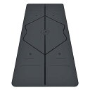 襬ޥå եåȥͥ Liforme Original Yoga Mat ? Free Yoga Bag Included - Patented Alignment System, Warrior-like Grip, Non-slip, Eco-friendly, sweat-resistant, 4.2mm thick mat for comfort - Grey襬ޥå եåȥͥ