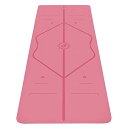 ヨガマット フィットネス YOG-MAT-ORI-PIN-UNI-F Liforme Original Yoga Mat ? Free Yoga Bag Inc...