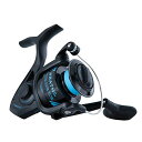 [ y Penn ނ蓹 tBbVO PENN Wrath Spinning Inshore/Nearshore Fishing Reel, Oil Felt Front Drag, Max of 20lb | 9.0kg, Made with a Lightweight, Corrosion-Resistant Graphite Body,Black/ Blue[ y Penn ނ蓹 tBbVO