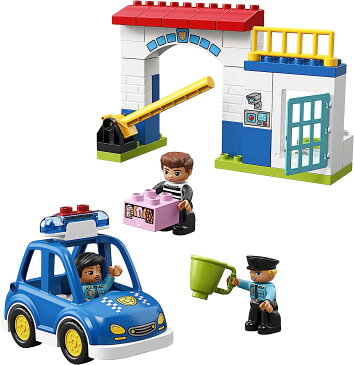 レゴ デュプロ 【送料無料】LEGO DUPLO Town Police Station 10902 Building Blocks (38 Pieces)レゴ デュプロ
