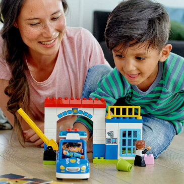 レゴ デュプロ 【送料無料】LEGO DUPLO Town Police Station 10902 Building Blocks (38 Pieces)レゴ デュプロ