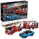 レゴ テクニックシリーズ LEGO Technic Car Transporter 42098 Toy Truck and Trailer Building Set with Blue Car, Best Engineering and STEM Toy for Boys and Girls (2493 Pieces)レゴ テクニックシリーズ