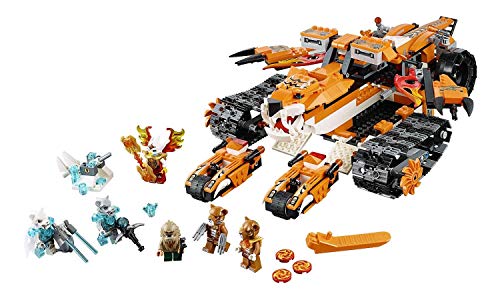 쥴  LEGO Legends of CHIMA Tiger's Mobile Command 712 Piece Building Set | 70224쥴 