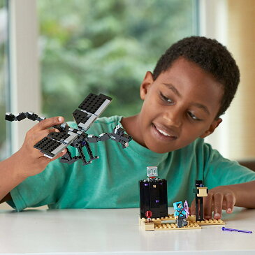 レゴ マインクラフト 【送料無料】LEGO Minecraft The End Battle 21151 Ender Dragon Building Kit includes Dragon Slayer and Enderman Toy Figures for Dragon Fighting Adventures (222 Pieces)レゴ マインクラフト