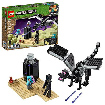 レゴ マインクラフト 【送料無料】LEGO Minecraft The End Battle 21151 Ender Dragon Building Kit includes Dragon Slayer and Enderman Toy Figures for Dragon Fighting Adventures (222 Pieces)レゴ マインクラフト