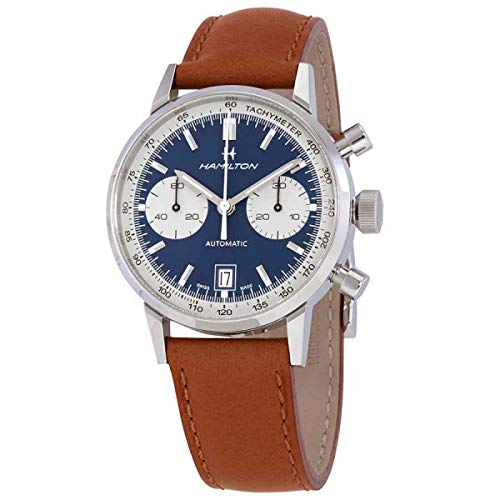 腕時計 ハミルトン メンズ Hamilton Intra-Matic Chronograph Automatic Blue Dial Men's Watch H38416541腕時計 ハミルトン メンズ