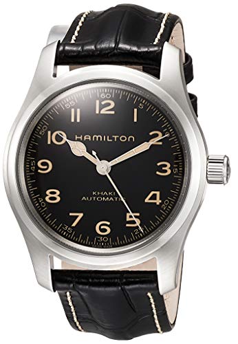 腕時計 ハミルトン メンズ Hamilton Khaki Field Murph Automatic Black Dial Men's Watch H70605731腕時計 ハミルトン メンズ