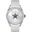ӻ å ǥ Timex Women's NFL Athena 40mm Watch ? Dallas Cowboys with White Silicone Strapӻ å ǥ