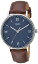 ӻ å  Timex Men's TW2T34800 Southview 41mm Brown/Silver/Blue Leather Strap Watchӻ å 