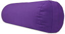 ヨガ フィットネス YogaAccessories Supportive Round Cotton Yoga Bolster - Purpleヨガ フィットネス