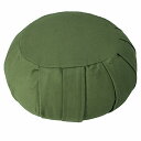 ヨガ フィットネス YogaAccessories Round Cotton Zafu Meditation Cushion - Sageヨガ フィットネス
