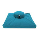 ヨガ フィットネス Bean Products Zafu and Zabuton Meditation Cushion Set - Made in the US...