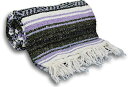 ヨガ フィットネス YogaAccessories Traditional Mexican Yoga Blanket - Light Purpleヨガ フィット...